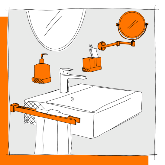 Accessoires - Waschtisch