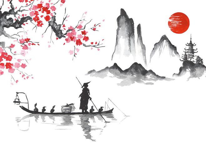Japan Zeichnung